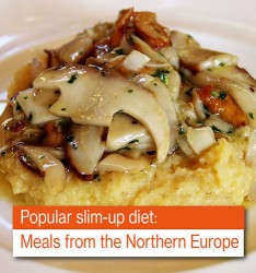 Popular slim-up diet: Meals from the Northern Europe